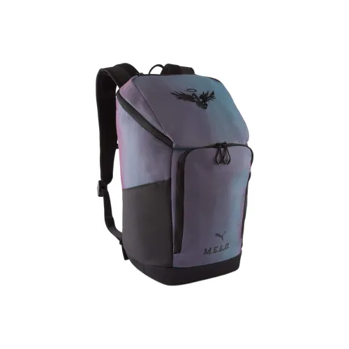 PUMA LAMELO BALL Collaboration Polyester Backpack Regular Unisex Rainbow Black