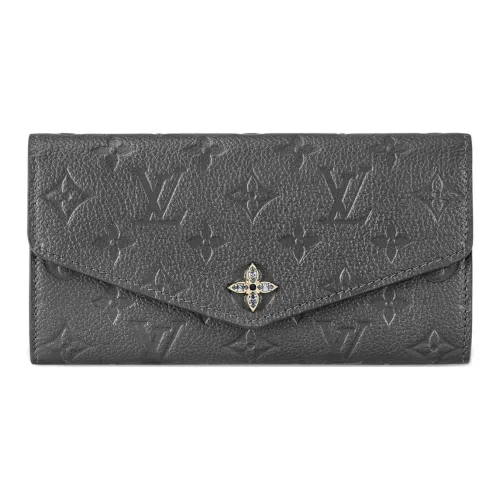 LOUIS VUITTON Sarah Кошелек из коровьей кожи женский бронзовый