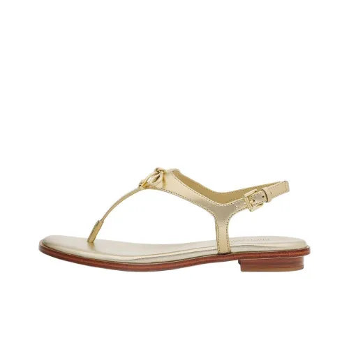 MICHAEL KORS One Ремешок Сандалии Женские Золотые
