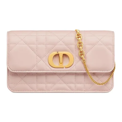 DIOR Miss Caro Sheepskin Сумка через плечо Женская Румяна Розовый