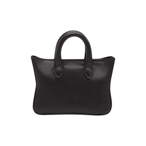 Ferragamo Сумка Tote из коровьей кожи сумка для покупок сумка через плечо мини женская черная