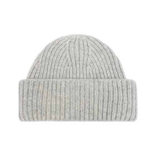 Yves Salomon кашемир кашемир шапки-бини женские светло-серый