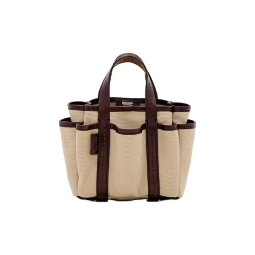 MaxMara Сумка через плечо из кожи маленькая сумка для женщин бежевого цвета