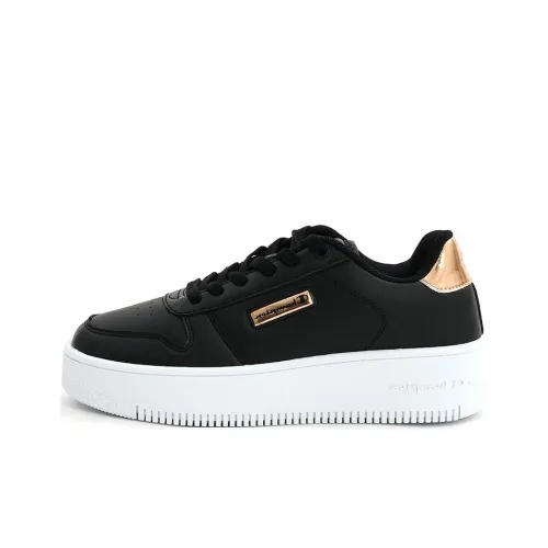 Champion Винтажные баскетбольные кроссовки Low Top Black Gold Women's
