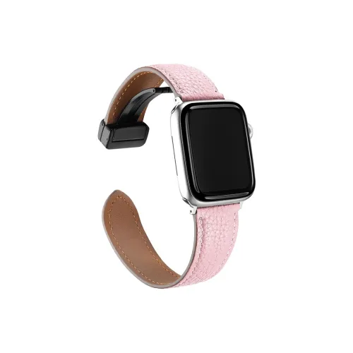 ZHENGGUANG Часы Полоска Apple Совместимость Воловья кожа Материал кожи