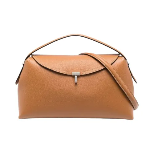 TOTEME Корова Кожа Одно Плечо Сумка Женская Коричневая