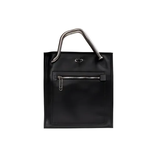 Off Белый Кожа Тоут Сумка Сумка для покупок Сумка Мужская Черная