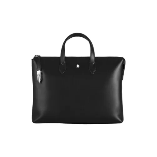 MONTBLANC Full Зернистая кожа коровы Доска Сумка Мужская Черная