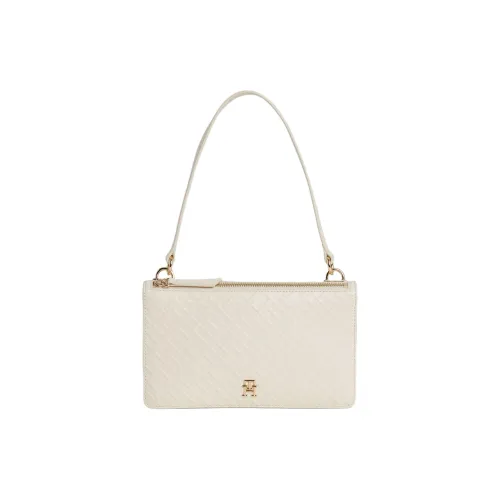 Tommy Hilfiger Полиуретан Сумка Сумка через плечо Маленькая Женская Экрю