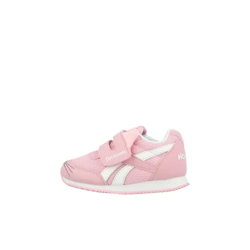 Reebok совместный бренд Royal Cljog 2 KC Low Топ Обувь для малышей Розово-белый Infant And Toddler