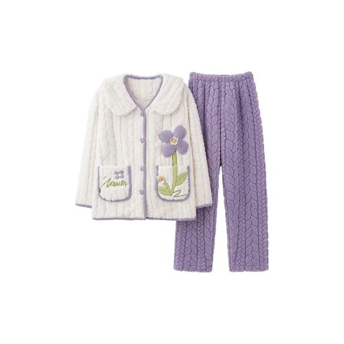 William Pajama Комплект Женский Фиолетовый