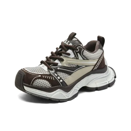 ELLE Низкий топ толстая подошва кроссовки женские