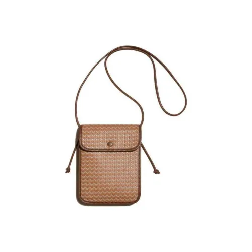 Hereu Lambskin Сумка через плечо Женская Глина и Тауповый