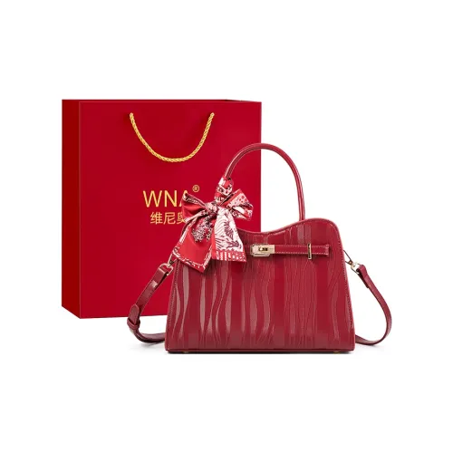 Vigno Сумка через плечо из синтетической кожи обычная женская красная