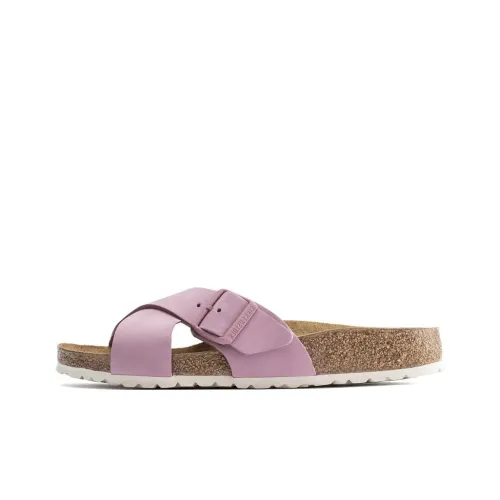 Биркенсток Siena EVA противоскользящие слипоны для женщин цвет Орхидея узкая версия