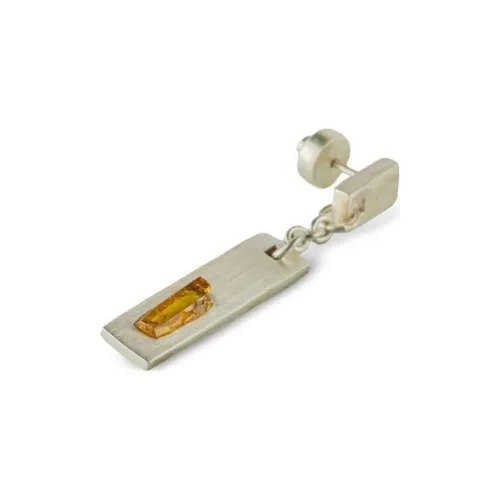 Parts Of Four Камень Серебряный Кристальный Серьги Women's Silver