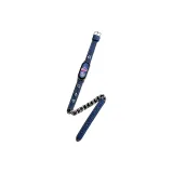 Тщательно Дизайнерский Y2K Двойное обвертывание - Темно-синий