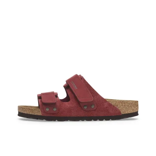 Birkenstock Uji EVA Slip-resistant Slippers Unisex Brick Red Regular Биркенсток Uji EVA противоскользящие слипоны унисекс кирпично-красный стандартный