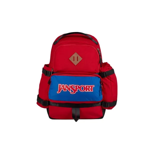 Jansport Переработанный Нейлоновый Рюкзак Унисекс Красный