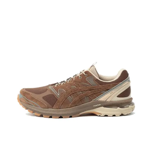 Nonnative x ASICS Gel Terrain Водонепроницаемый Низкие Кроссовки для Беговых Пути Унисекс Коричневый