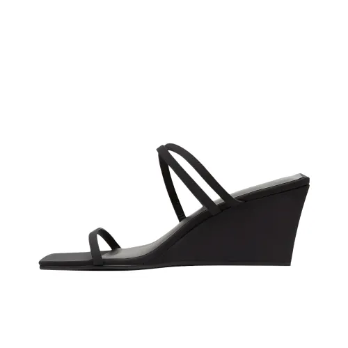 ST. AGNI Слипоны Женские Черные