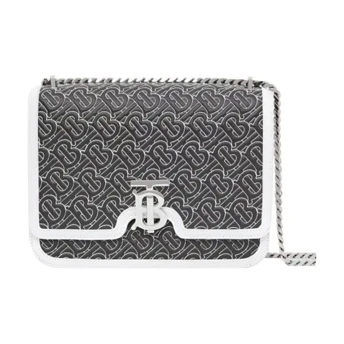 Burberry Пэчворк из овечьей кожи сумка с замком сумка через плечо сумка на плечо средний размер женский черный