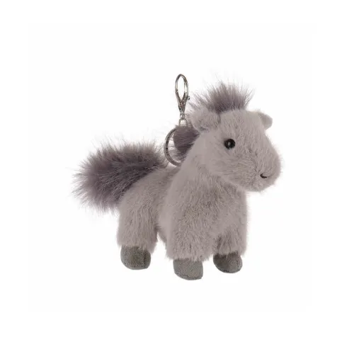 APRICOT LAMB Серый Пони Брелок Кукла Плюшевая Подвеска 13 см Рекомендуемая Высота