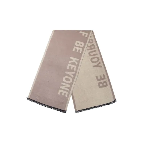 KEYONE 100% шелк Вязаные шарфы Женские