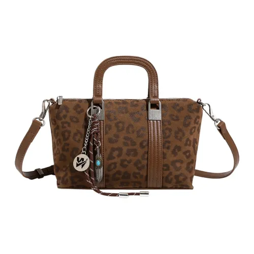 H YXIANG Microfiber Synthetic Leather Single Shoulder Crossbody Bag Women's