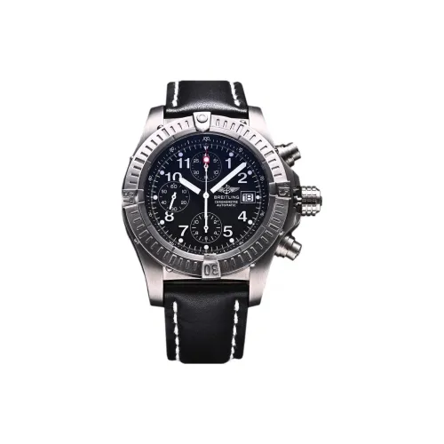 BREITLING Автоматический Механический Часы Мужские 43,7 мм Черный