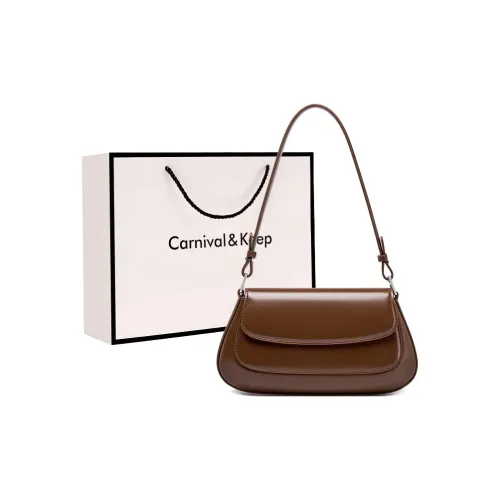 Carnival Keep Сумка через плечо из коровьей кожи Стандартная Женская Кофейная Черная Бордовая