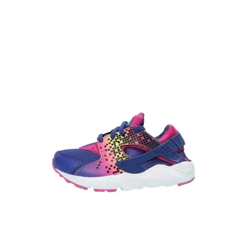 nike Slip-Resistant Abrasion-Resistant Low Top Детская беговая обувь Синий Фиолетовый Розовый для детей 3-7 лет