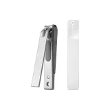 Хромированный серебряный, большой размер / бандо, форма ноги (защищенный от брызг) + нано полировка