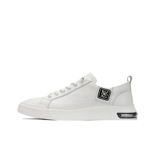 Кроссовки для скейтбординга WALKER SHOP Low Top Белые Мужские