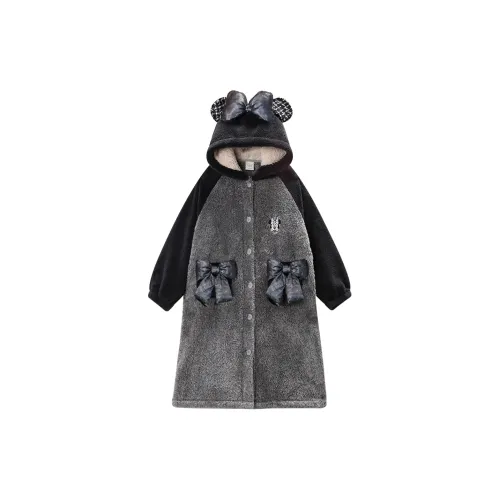 GUKOO x Disney Банные халаты Женские Светлый Фотиния Серый