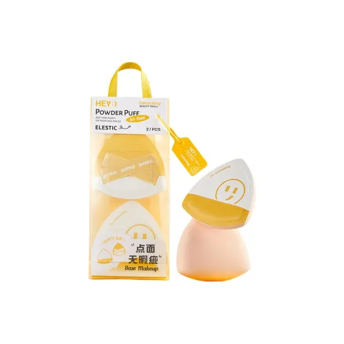 Malian Треугольник Заостренный носок Для сухого и влажного использования Розовый Легко наносится Без эффекта "каки" 2 шт