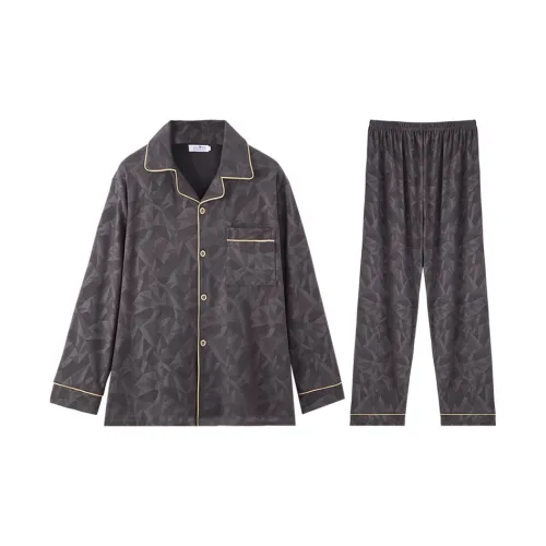 Lan Miao Пижамный комплект Мужской Цветочный