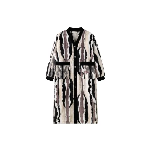 MEONSILL Банные халаты Женские Абрикос