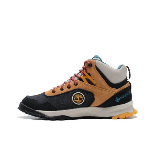 Timberland Lincoln Peak Slip-Resistant Abrasion-Resistant MID Топ Походная обувь Женская Черная Коричневая