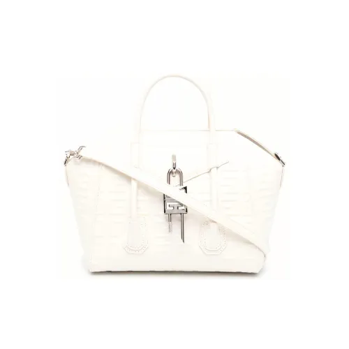 GIVENCHY 4G Коровья кожа Сумка Обычный Women's White