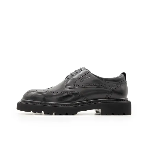 Satchi Мужские повседневные туфли Low Top Черные Мужские