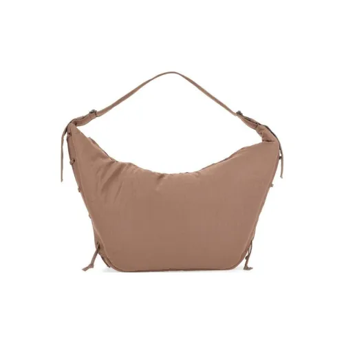 Lemaire Нейлоновая сумка через плечо сумка на одно плечо женская светло-коричневая