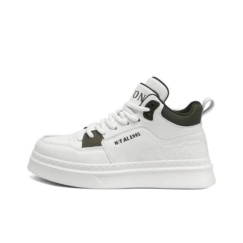 Prince McQueen Амортизация Рекомендуемый рост Увеличение Высокий Топ Повседневная обувь Мужская