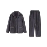 Мужской, черно-серый