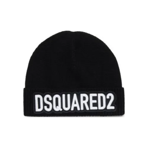 DSQUARED 2 Шерстяные Шапки Детские Черные
