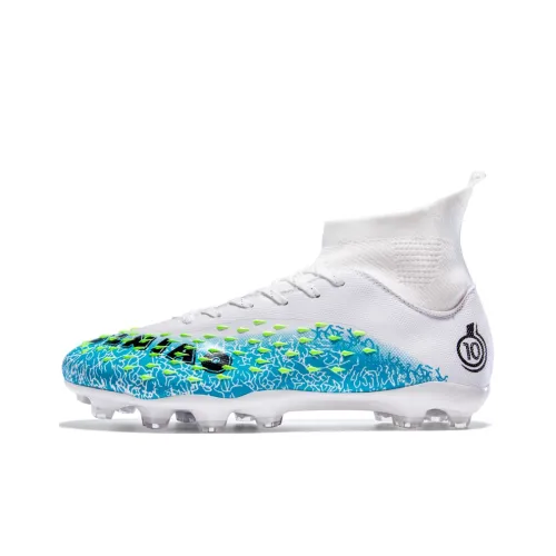 CAMKIDS Противоскользящий Анти-KICK Водонепроницаемый Легкий Амортизация Высокий Топ Детская Футбольная Обувь Подростки