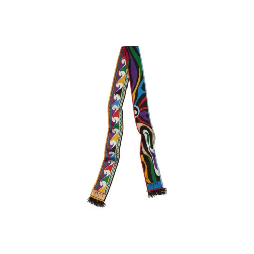EMILIO PUCCI Шелковая ткань Женские шелковые шарфы Многоцветный