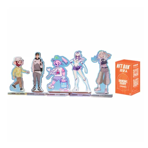 IP XIAOZHAN Nftbox TastyBonesXYZ Dance Эльф Слепые коробки Один Blind Коробка