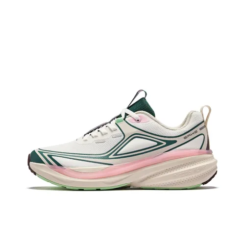 Erke Беговые кроссовки Low Top Микрокристаллический Белый Горный Зеленый Женские