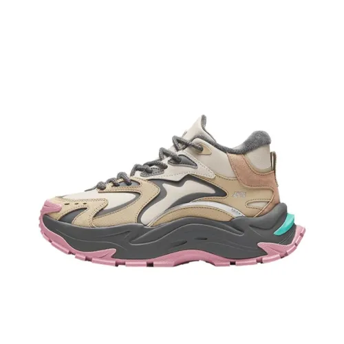 ANTA Raw Candy Повседневный MID Топ Бежевый Серый Женский